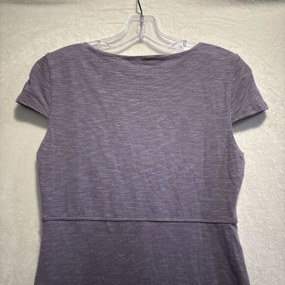 Horny Toad Rosemarie Dress Purple Heather Women's Small Stretch Knit Casual - Picture 6 of 8